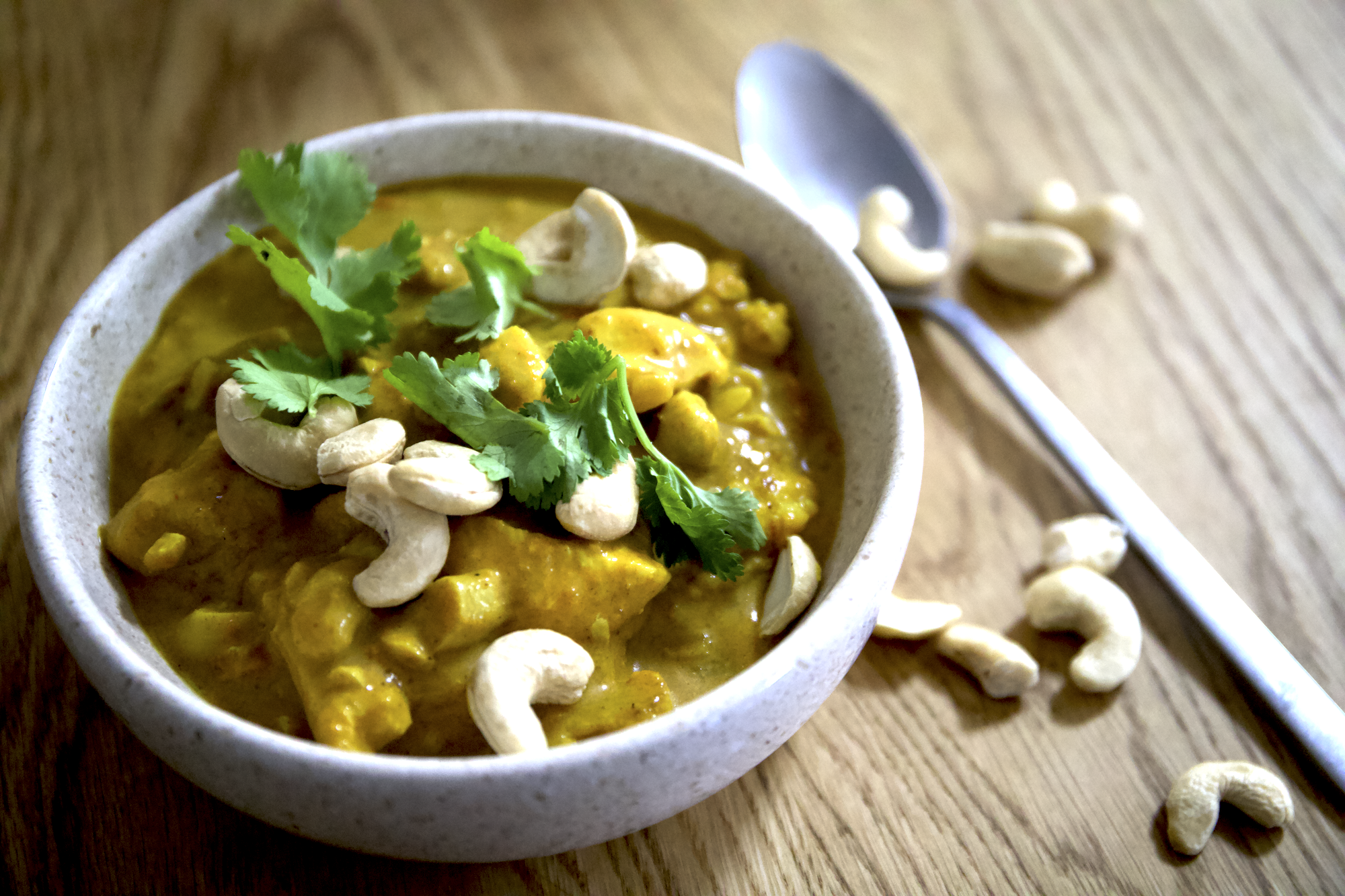 Indisk Cashewnöts Curry
